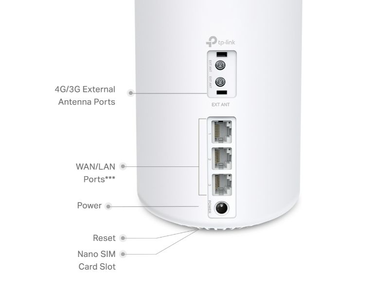 Tp-Link AX3000 Whole Home Mesh WiFi 6 4G+ Gateway (Deco X50-4G)