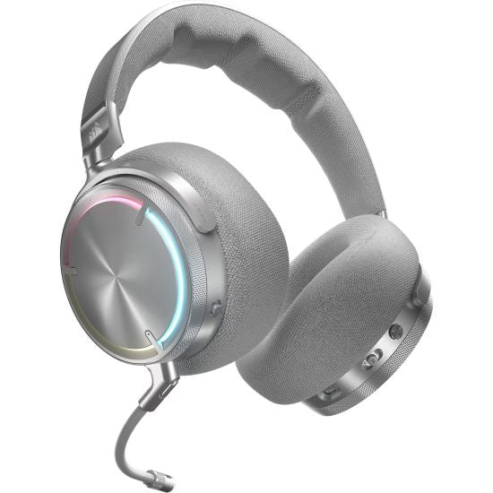 Corsair Wireless Gaming Headset Virtuoso MAX RGB — Dolby Atmos — Silver -CA-9011373-WW