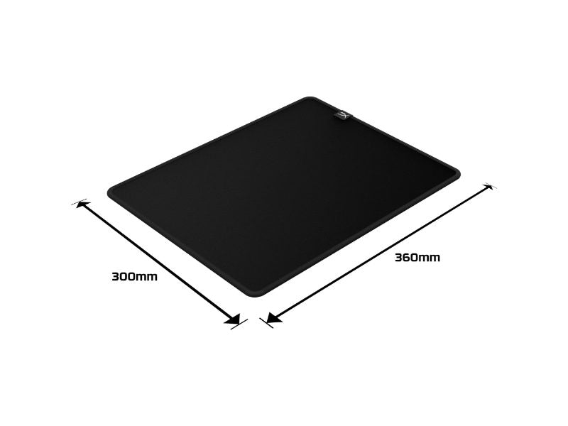 HyperX Pulsefire Mat Gaming Mouse Pad Cloth — M — Black — 4Z7X3AA