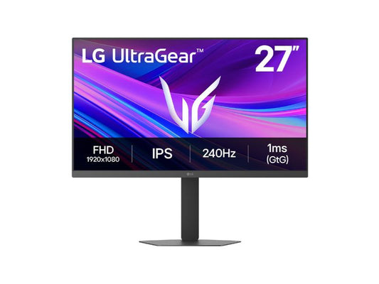 LG Gaming Monitor UltraGear 27'' FHD 240Hz G-Sync Compatible / Tilt/Height/Swivel/Pivot Adjustable Stand (27G440A-B)