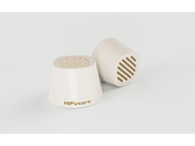 HiFuture Mega S Latte Portable Bluetooth Speaker