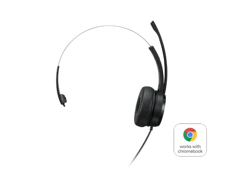 Lenovo 100 Mono USB Headset 4XD1B61617 (Black)
