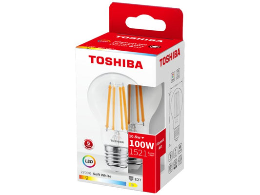 TOSHIBA LED FILAMENT A60 E27 10.5W 2700K