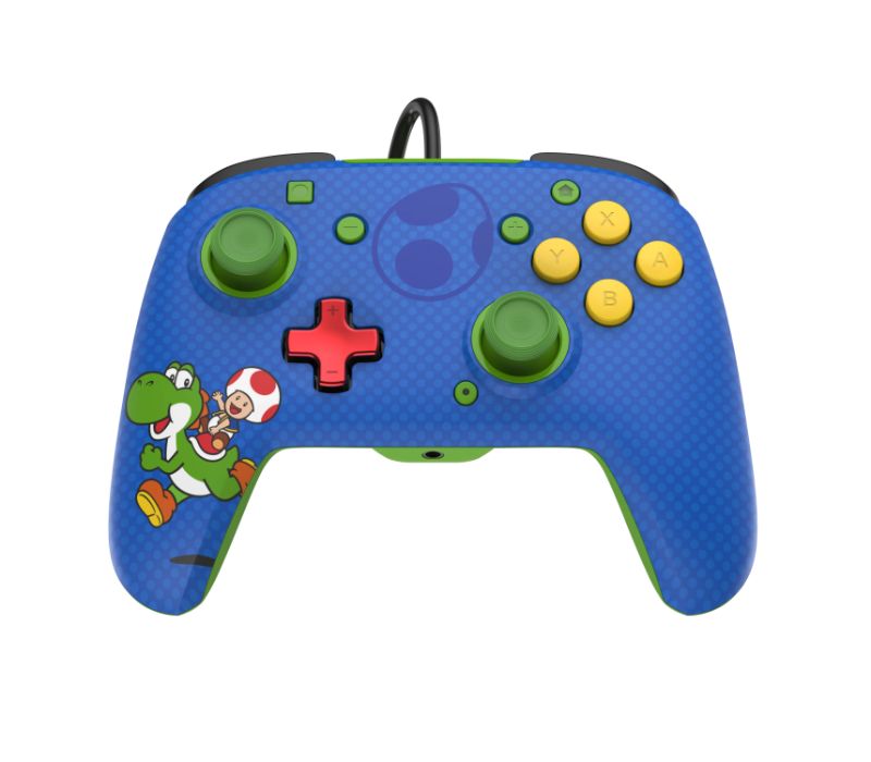 PDP — Wired Controller for Nintendo Switch and Pc Toad-Yoshi Rematch