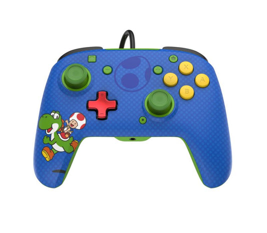 PDP — Wired Controller for Nintendo Switch and Pc Toad-Yoshi Rematch