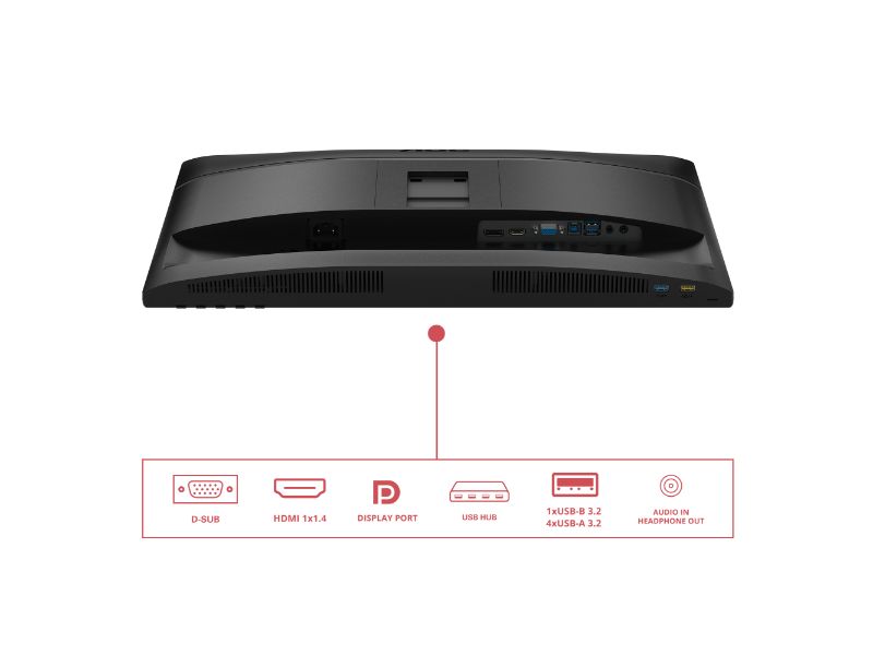 Monitor AOC 24E4U/24''-FHD-IPS-120Hz/USB/5Y — 24E4U