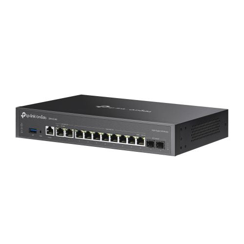 TP-Link Omada Multi-Gigabit VPN Router 2? 2.5Gbps WAN/LAN RJ45 Ports 10? Gigabit WAN/LAN Ports (2? SFP, 8? RJ45) (ER7412-M2)