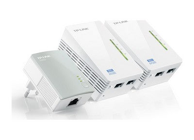 Tp-Link AV600 Powerline Wi-Fi 3-Pack Kit (TL-WPA4220 TKIT)