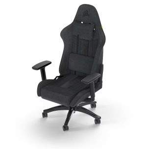 Corsair Gaming Chair TC100 Relaxed — Fabric Black/Grey — CF-9010052-WW