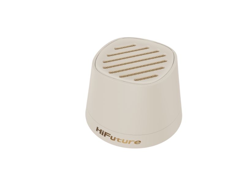 HiFuture Mega S Latte Portable Bluetooth Speaker