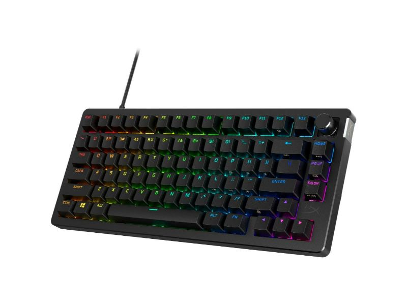 HyperX Alloy Rise 75 Mechanical Gaming Keyboard (US Layout) — Black — 7G7A4AA