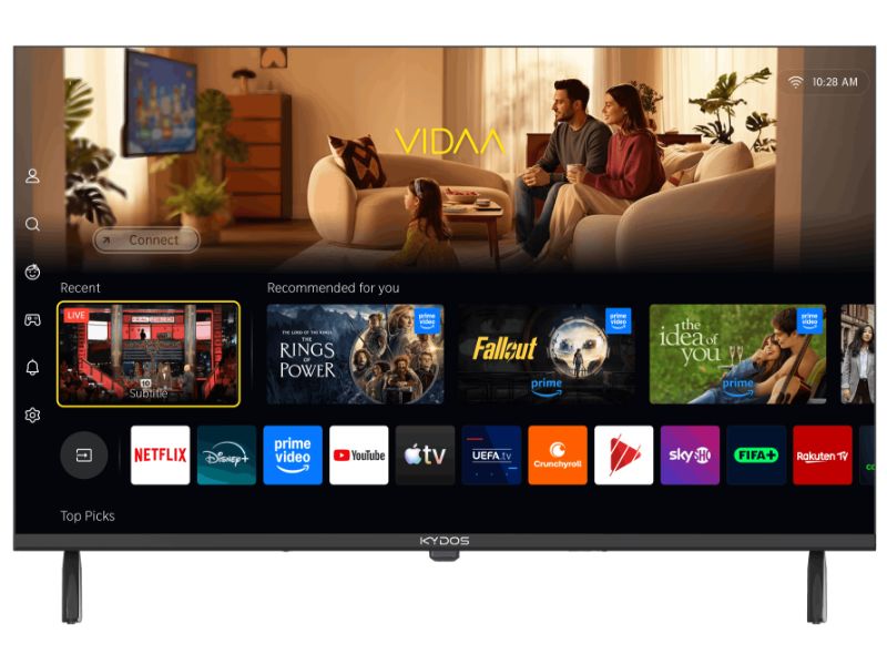 TV Kydos Vidaa 32'' QLED HD K32VH22SQ00V2