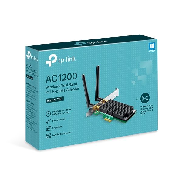 Tp-Link AC1200 Wireless Dual Band PCI Express Adapter (Archer T4E)