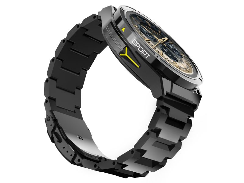 HiFuture Active Black Yellow Smartwatch