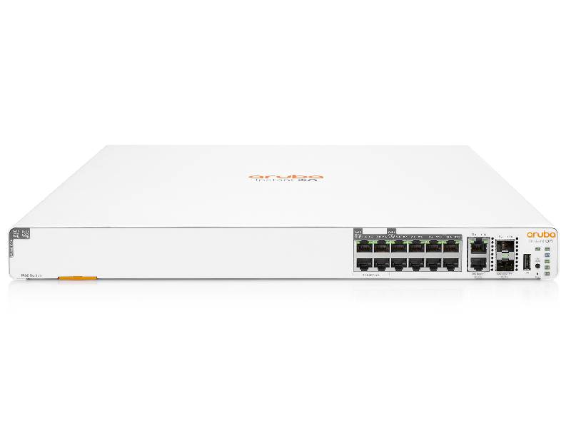 HPE Aruba Instant On 1960 8p 1G Class 4 4p SR1G/2.5G Class 6 PoE 2p 10GBASE-T 2p SFP+ 480W Switch (S0F35A)