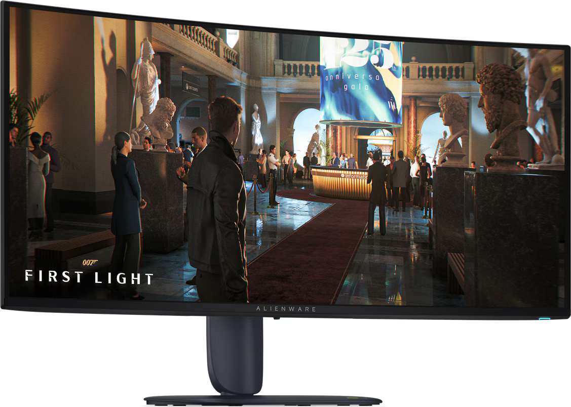 DELL Monitor ALIENWARE AW 3426DW 34" QD-OLED 280Hz, HDMI, DP, USB-C,Height Adjustable,3YearW
