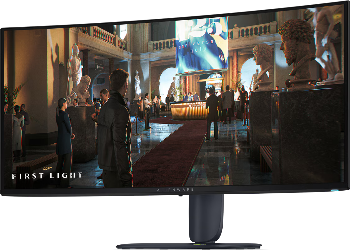 DELL Monitor ALIENWARE AW 3426DW 34" QD-OLED 280Hz, HDMI, DP, USB-C,Height Adjustable,3YearW