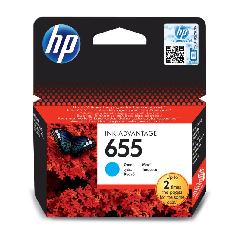 ΑΝΑΛΩΣ HP NO 655 CYAN CZ110AE