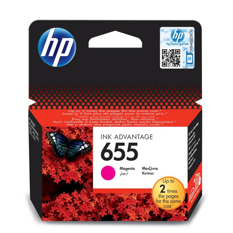 ΑΝΑΛΩΣ HP NO 655 MAGENTA CZ111AE
