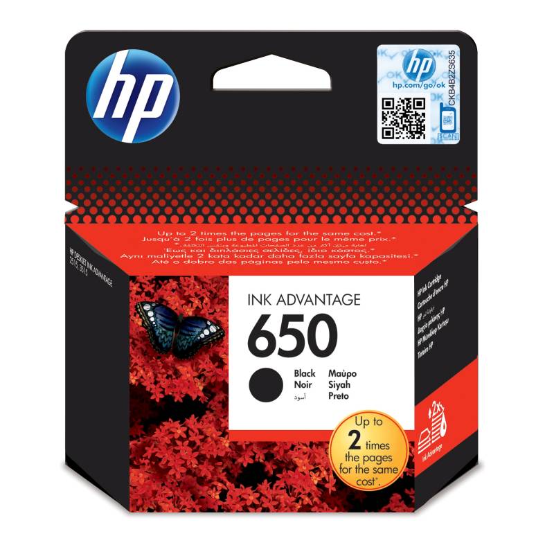 ΑΝΑΛΩΣ HP NO 650 BLACK CZ101AE