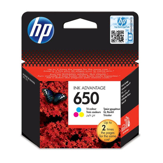 ΑΝΑΛΩΣ HP NO 650 TRICOLOR CZ102AE