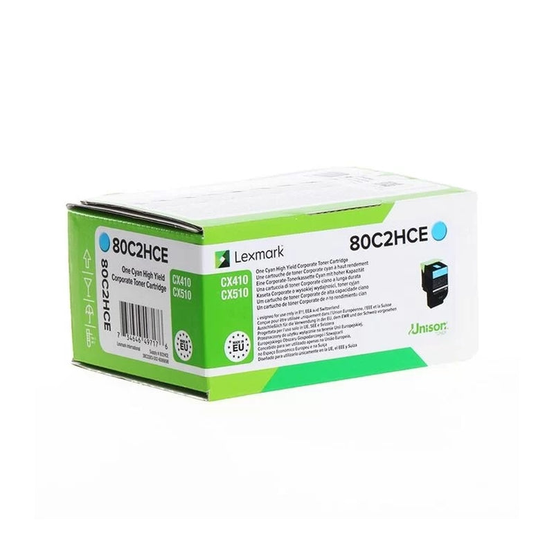 LEXMARK CX410 TONER CYAN CORPORATE