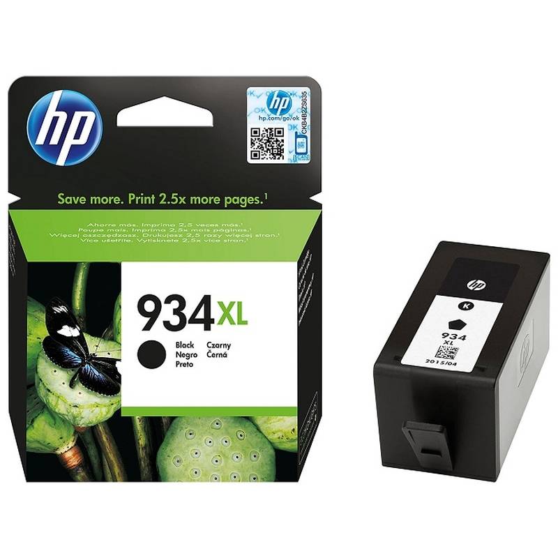 Αναλώσ Ink HP No 934 XL Black