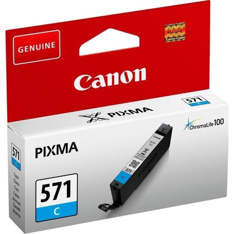 ΑΝΑΛΩΣ CANON INK CLI-571 CYAN 0386C001AA