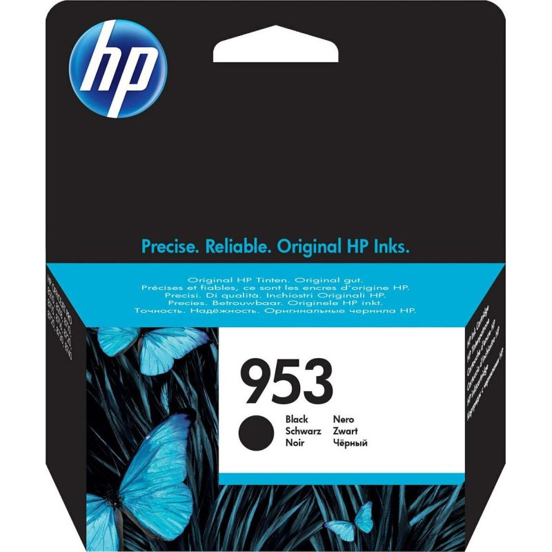 HP 953 BLACK INK CARTR 1000 pages