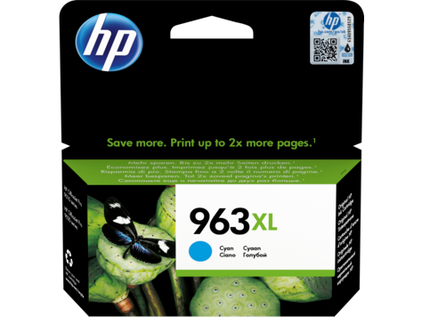 HP 963XL High Yield Cyan Ink 3JA27AE