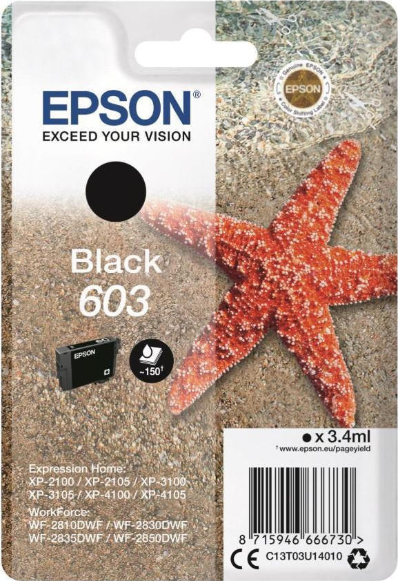 Μελάνι Epson Singlepack Black 603