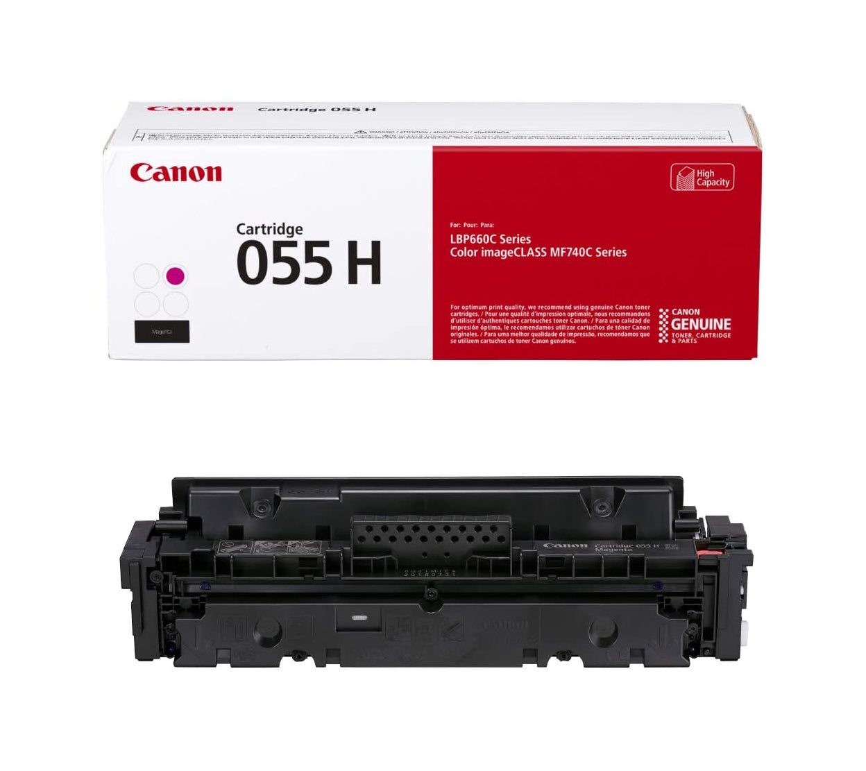 Toner Cartridge high Magenta 055H (5.9k)