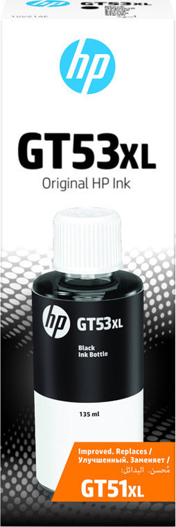 HP No GT53XL Black INK CRTR 135ml