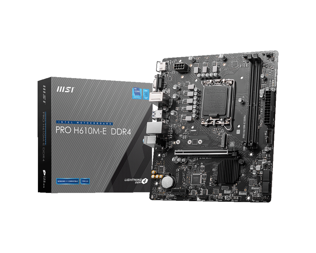 MB MSI PRO H610M-E DDR4