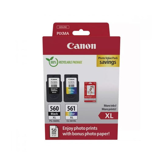 ΑΝΑΛΩΣ CANON INK CRG PG-560XL/CL-561XL P