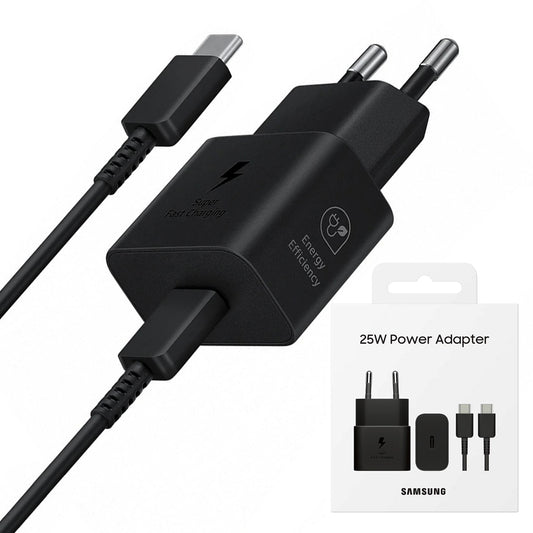 Samsung Charger 25W TypeC-TypeC Black