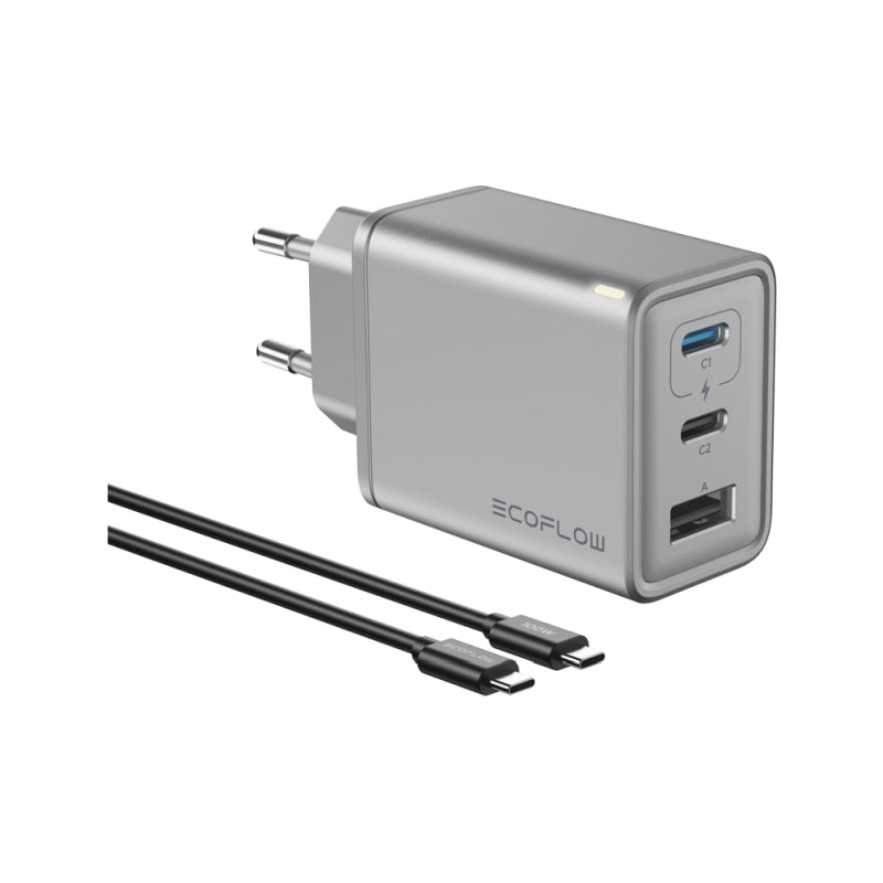 EcoFlow RAPID 65W GaN Charger & 100W cab