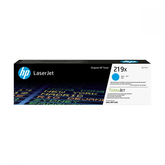 HP 219X High Yield Cyan Original LaserJe