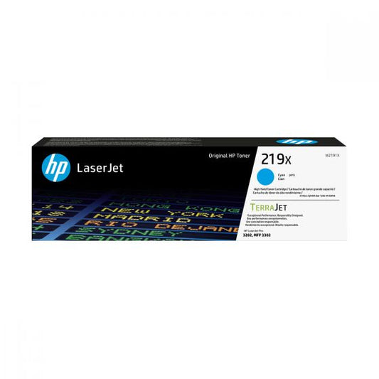 HP 219X High Yield Cyan Original LaserJe