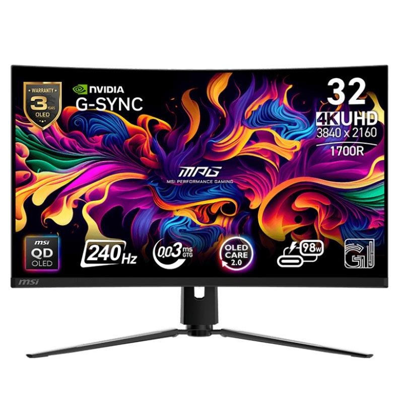 ΟΘΟΝΗ MSI MPG 321CURX QD-OLED