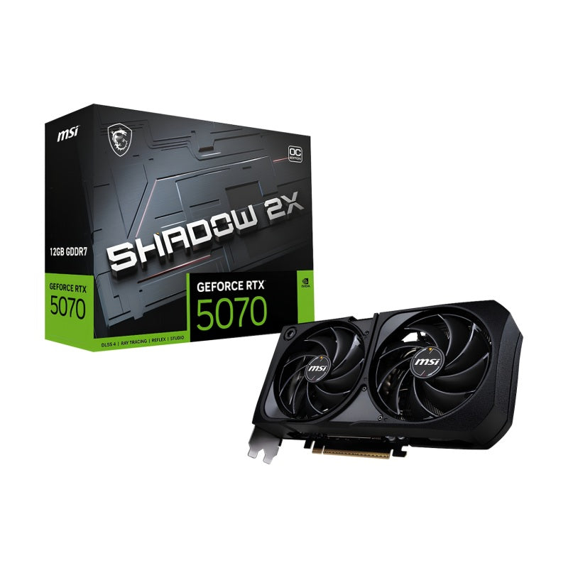 VGA NV MSI RTX 5070 12G SHADOW 2X OC
