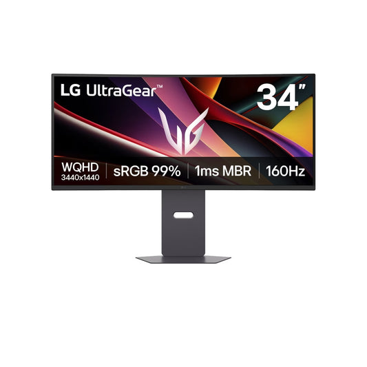 LG Monitor 34G600A-B 34" Curved Gaming
