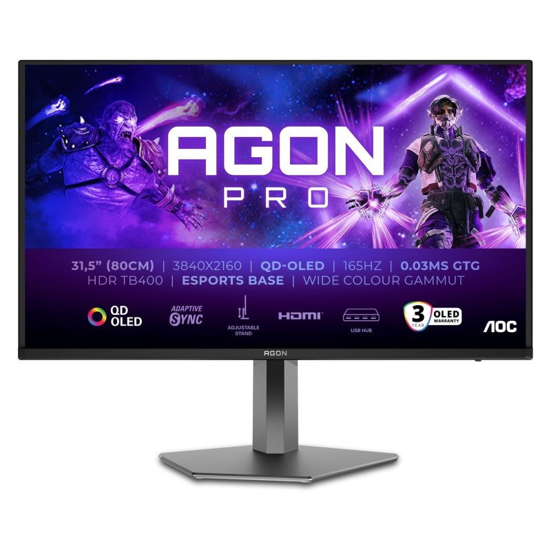 AOC AG326UD QD-OLED HDR Monitor