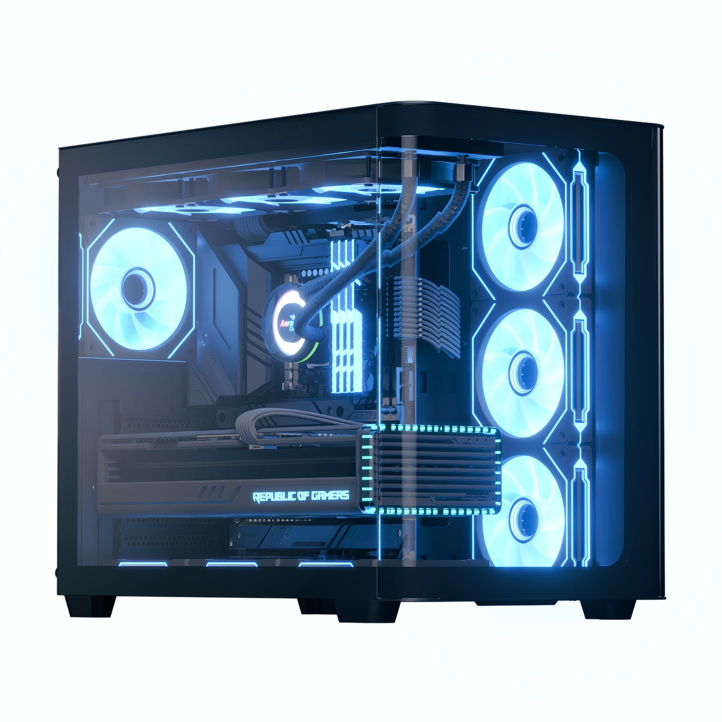 CASE AEROCOOL P500C-G-BK-v1