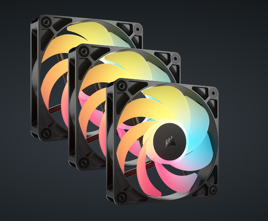 CORSAIR Fan RS120-R ARGB TRIPLE BLK
