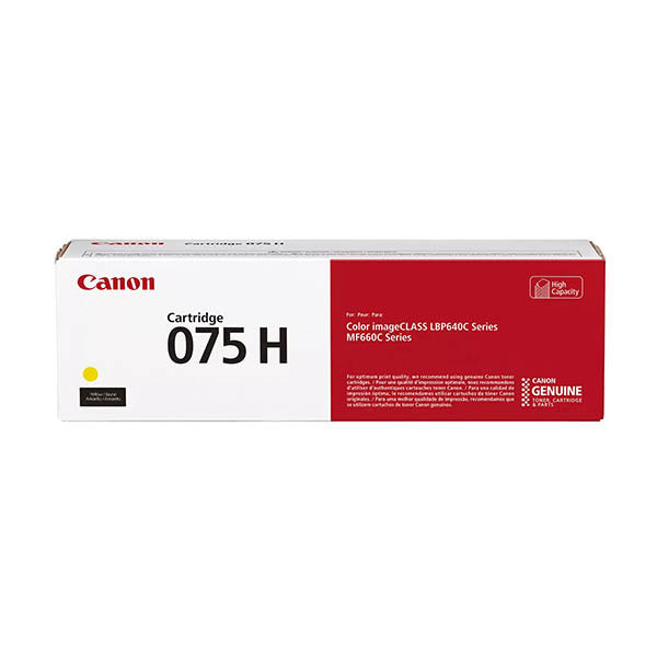 Canon Toner CRG 075H Y