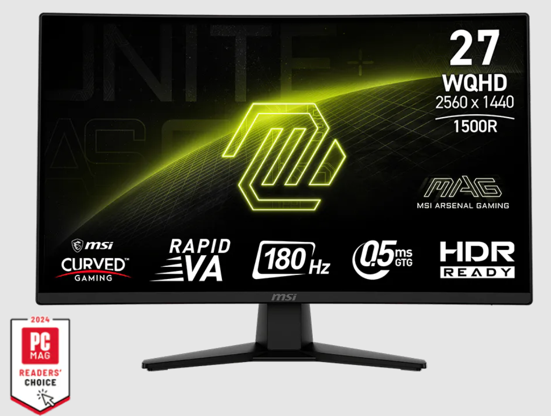 MSI MAG 274CQF VA Curved Gaming