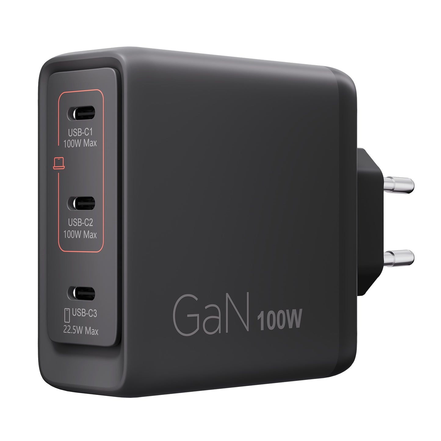 Lenovo 100W3C Charger-EU BK