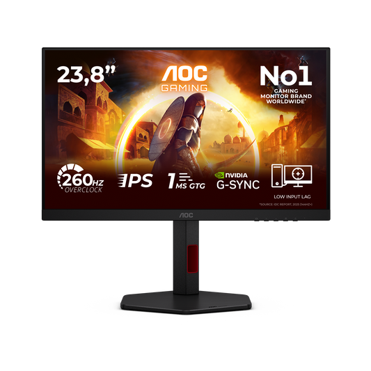 AOC 24G4ZR IPS Monitor 23.8" FHD 260Hz