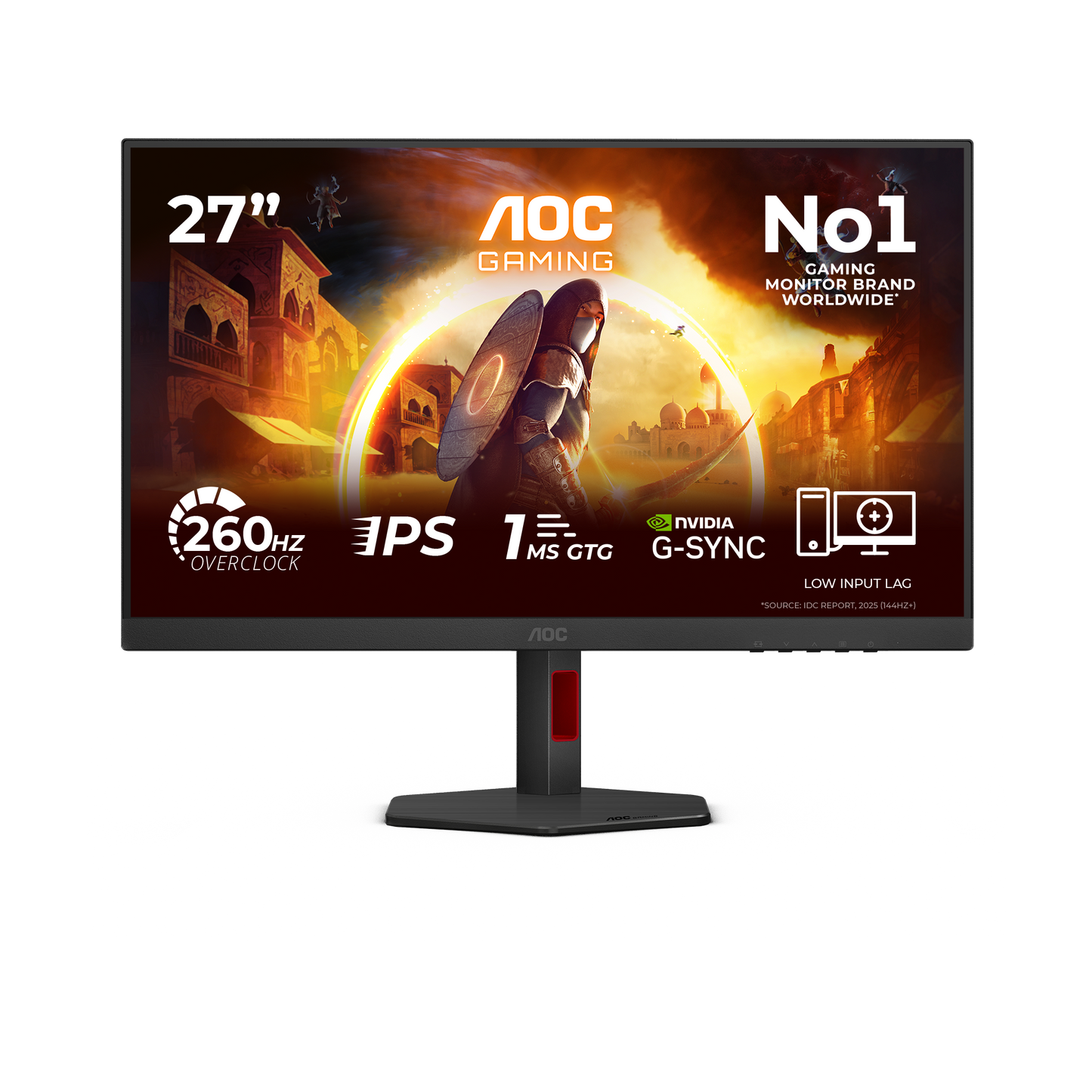 AOC 27G4ZR IPS Monitor 27" FHD 260Hz